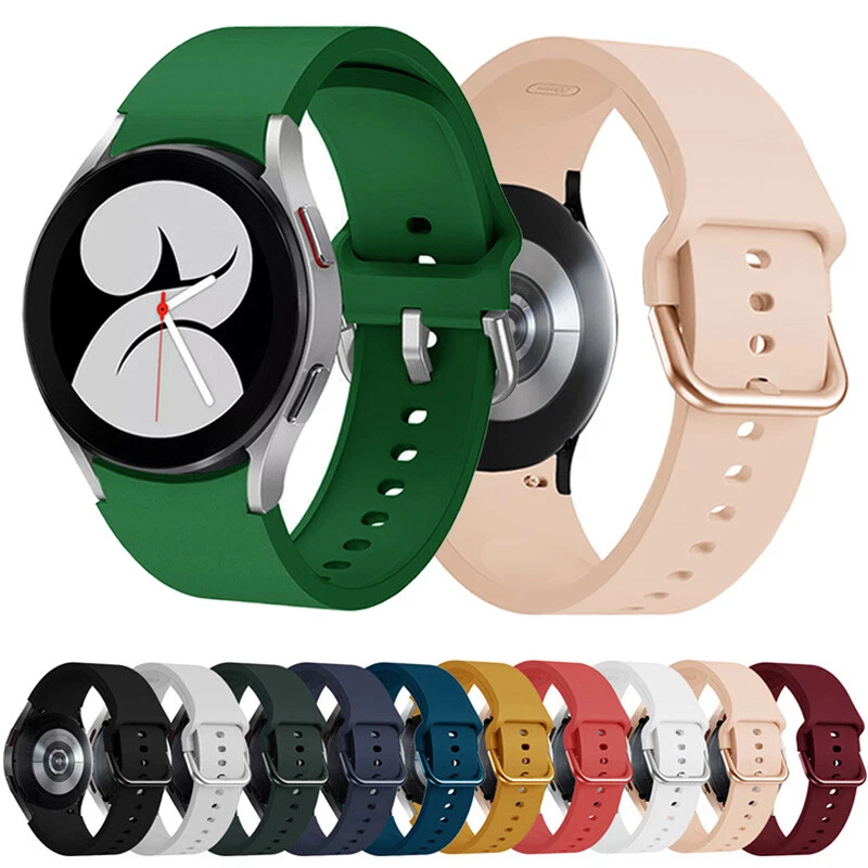 Samsung Galaxy Watch 4 Classic 40 44 42 46 mm Silicone Replace Wrist Strap Band