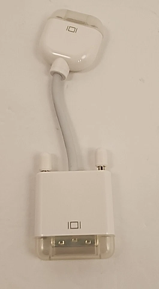 Genuine Apple Mac Male DVI to VGA Monitor Video Adapter Cable (DVI-I to VGA) NEW - Image 2 of 4