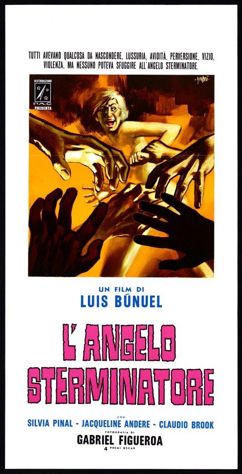 Locandina di L'angelo sterminatore (1° tipo) (1962)