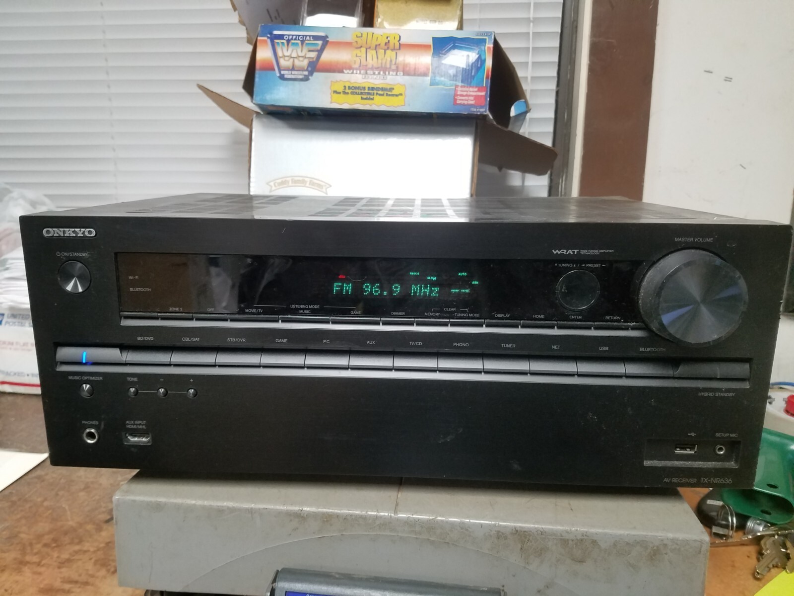 Onkyo TX-NR636 A/V Receiver 7.2 Channel WRAT A/V Amplifier Receiver