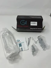 Sliding Patio Door Hardware By House Guard, White. New 1006 Series