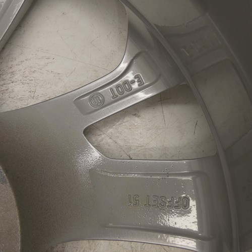 HYUNDAI TUCSON SILVER 17" ALLOY WHEEL RIM 7J ET51 OEM 52910D7220 GENUINE X1 - Picture 12 of 14