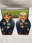 Vintage wooden mobile oil