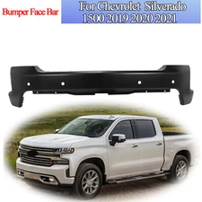 For 2019-2021 Chevy Silverado 1500 Steel Front Bumper Face Bar W/ Sensor Holes