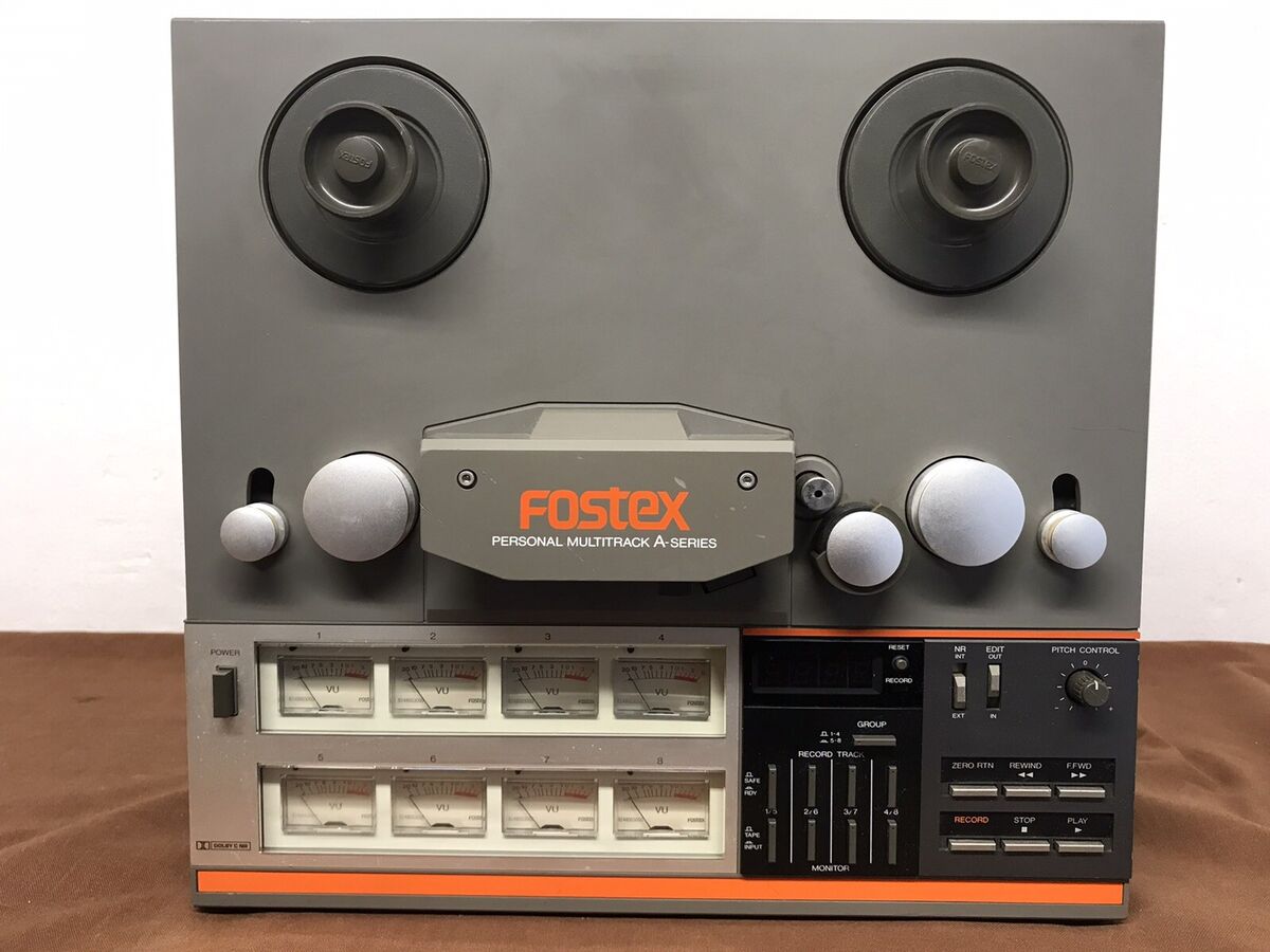 Fostex Model A-8 Vintage Reel-to-Reel Tape Recorder