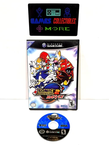 Sonic Adventure 2 Battle (Nintendo GameCube, 2004) Fully TESTED and Working SEGA