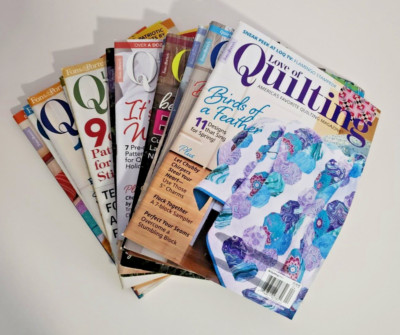 Fons & Porter's Love of Quilting Magazine 2002 to 2024 You Choose Months/Year