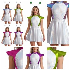 Women Outfits Outer Costume Carnival Dress Character Alien Performance Cosplay