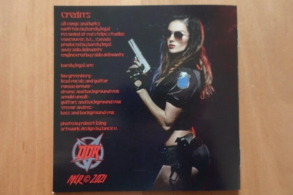 BARELY LEGAL Dirtier Than You 2021 CD EP GLAM/HAIR METAL HARD ROCK REISSUE - Image 3 of 4