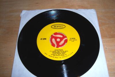 Fleetwood Mac Jigsaw Puzzle Blues Albatross Epic 5-10436 7 Inch 45RPM Single VG+