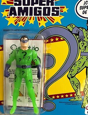 Custom Kenner Super Powers - SUPER AMIGOS RIDDLER - Mint-on-Card!