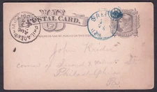 Dale City, Iowa - Guthrie Co. DPO (1865-1883) - 1882 Postal Card UX7