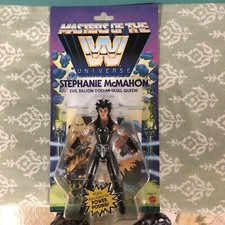 Masters of the WWE Universe Stephanie McMahon Action Figure New On Card