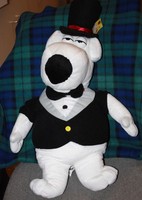 Nanco 2005 Family Guy Jumbo Sized Tuxedo Brian Griffin Plush Toy With Tags Nanco 2005 Family Guy Jumbo Sized Tuxedo Brian Griffin Plush Toy With Tags