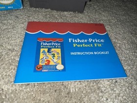 Fisher Price : Perfect Fit - Nintendo Nes Video Game - Complete In Box CIB
