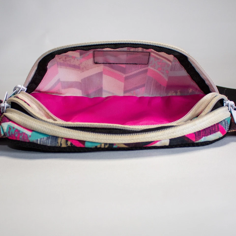 Kavu Sunset Blocks Multicolor Espectador Cintura Riñonera Cinturón Bolsa Bolso Foto 3 de 4