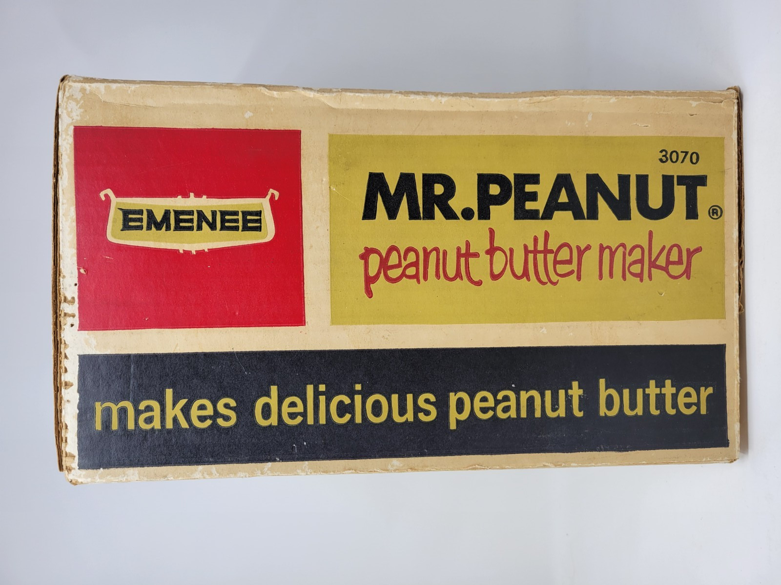 Vintage 1967 Mr. Peanut Peanut Butter Maker Emenee  with Original Box Nice