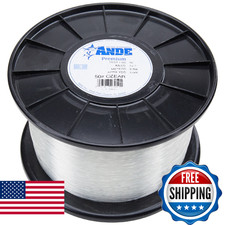 Ande A1-30C Premium Monofilament, 1-Pound Spool, 30-Pound Test, Clear Finish