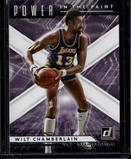 Wilt Chamberlain 2021-22 Donruss Los Angeles Lakers Power in the Paint