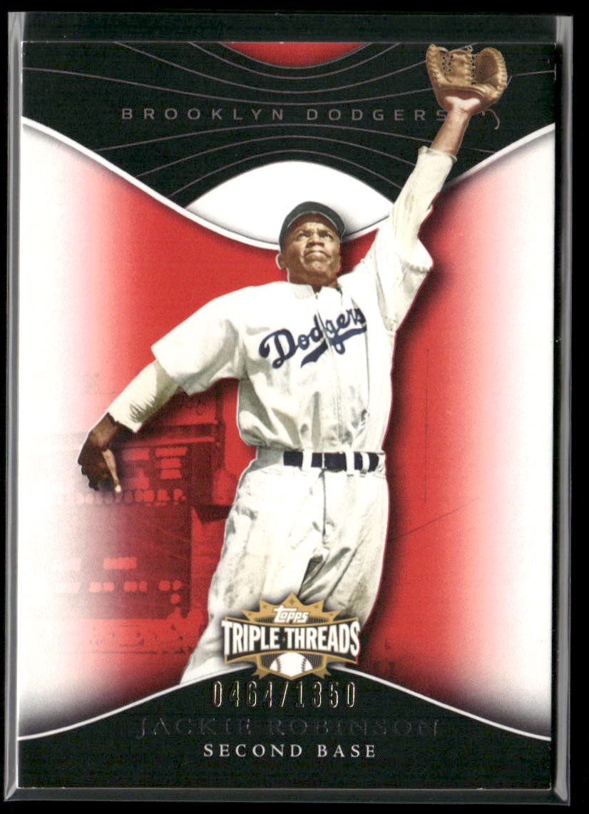 Jackie Robinson 2009 Topps Triple Threads #42 /1350 M5 | eBay