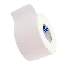 White Cotton Athletic Tape 1.5 Inch Wide 33 Feet Super Sticky With Instructions