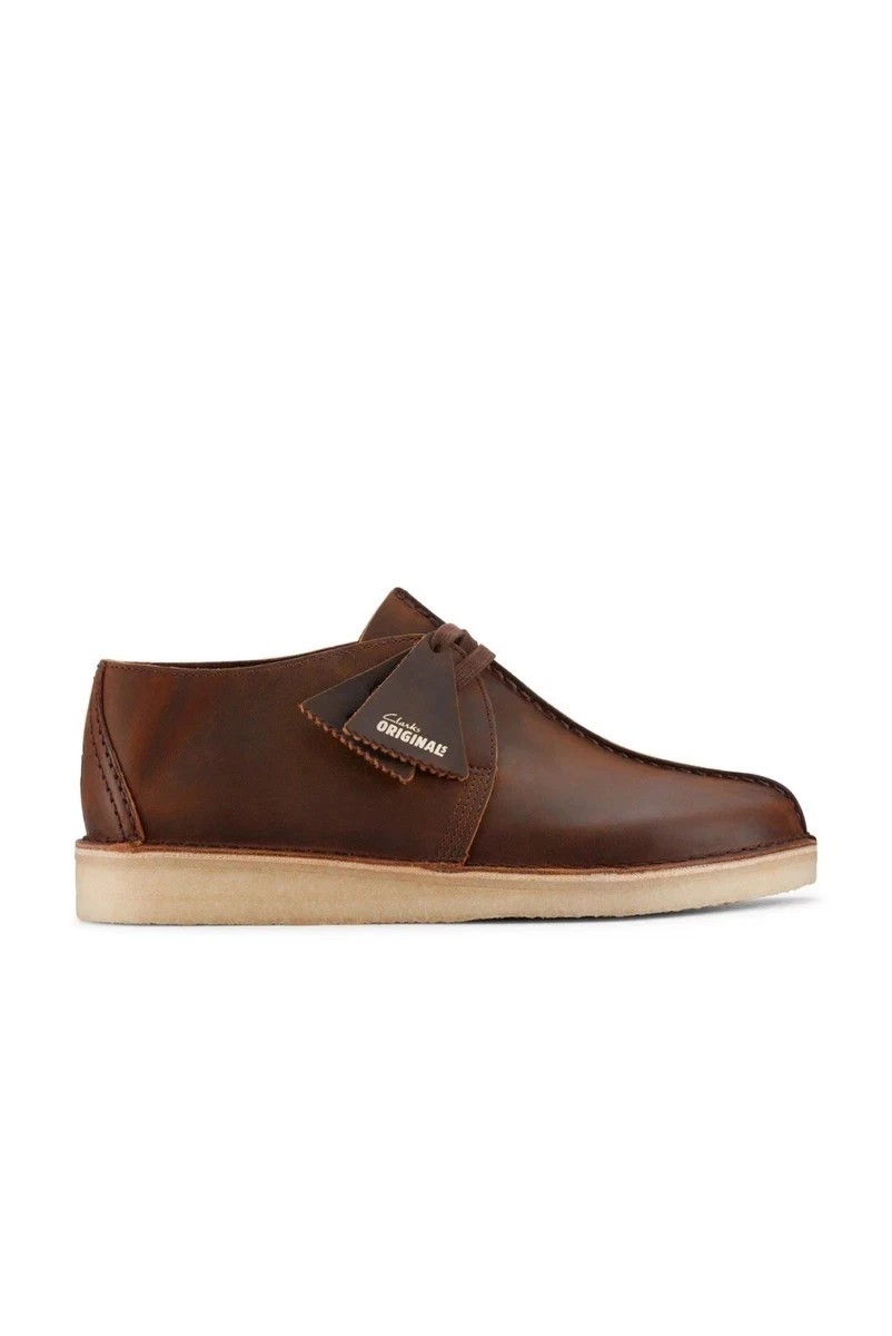 BNIB Clarks Originals Desert Trek Beeswax Leather Men's Shoes Size UK 8.5/42.5 image 5