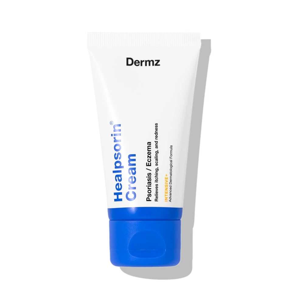 DERMZ LABORATORIES Cream for Psoriasis, Eczema, Rosacea and Dermatitis 50ml Dermz Healpsorin UK 48h