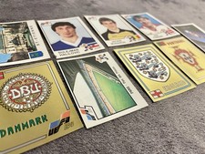 9x Panini Euro 84 Fussball Sticker Sammlung 1984 ungeklebt EM 1984 Aufkleber