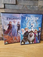 Frozen 1 & 2 DVD Set - UK     Disney.