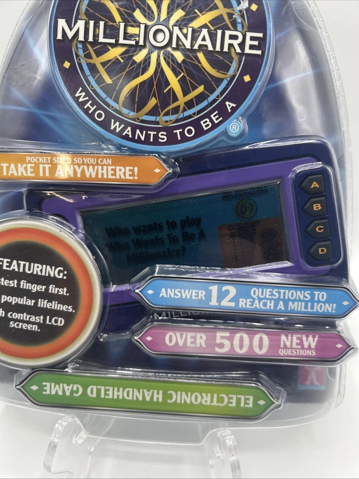Who Wants To Be A Millionaire Electronic Handheld Game 2008 New See Description - Image 2 of 3