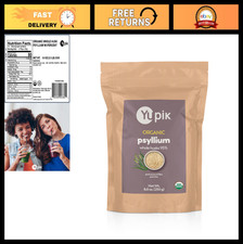 Organic Whole Husk Psyllium 8.8 Oz (6 Pack) -...