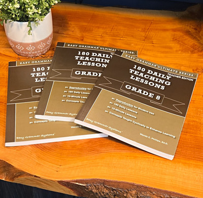 Easy Grammar Ultimate: 180 Daily Teaching Lessons Grade 8 Teacher Ed. VERY GOOD