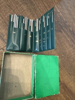 Vintage Flynn Boring Tool Co. #11 Thread Measuring Wire Set Detroit, MI