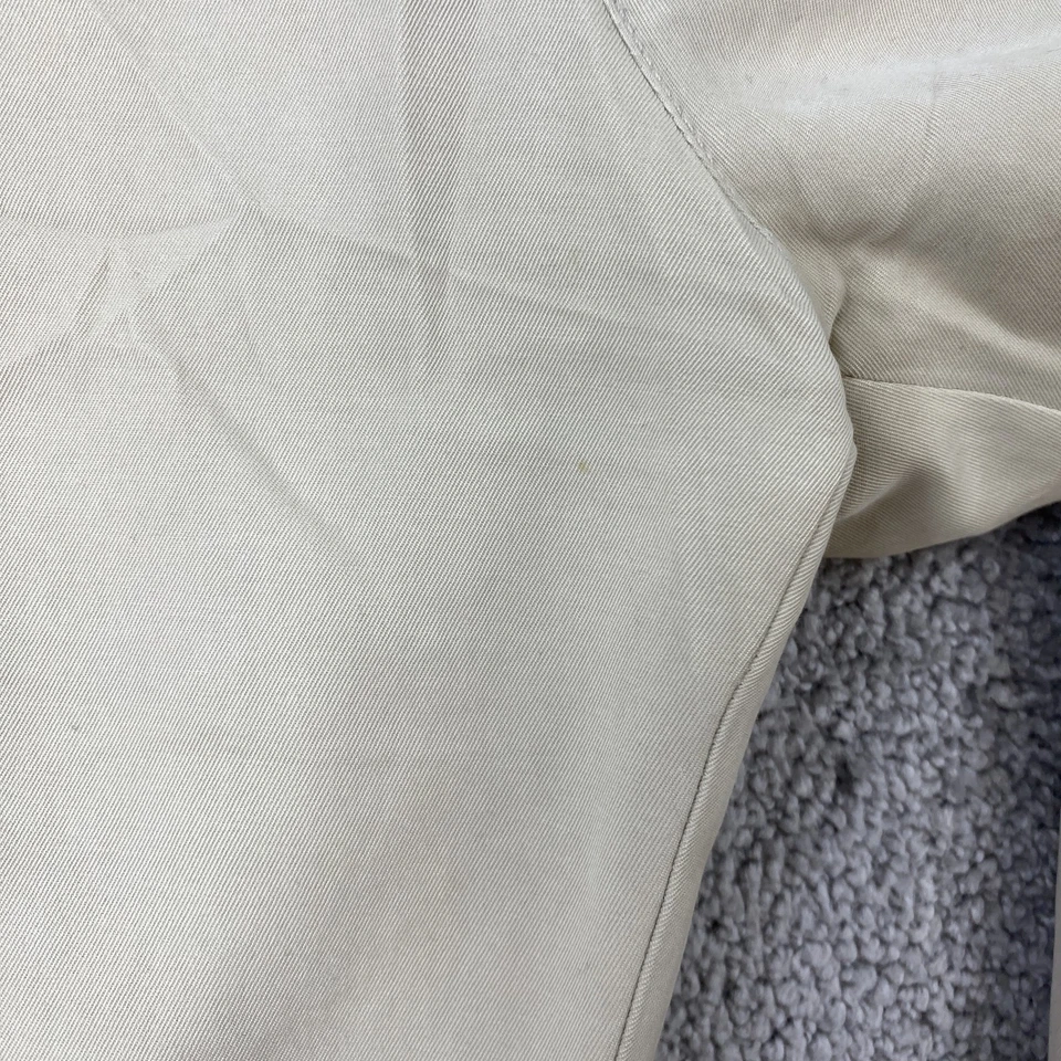 Pantalones de vestir Saltaire para hombre 33x32 beige mezcla de seda informales clásicos Foto 4 de 4