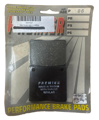 New EBS Premier P06 FA 36 Performance Brake Pads 4531021 Free Shipping