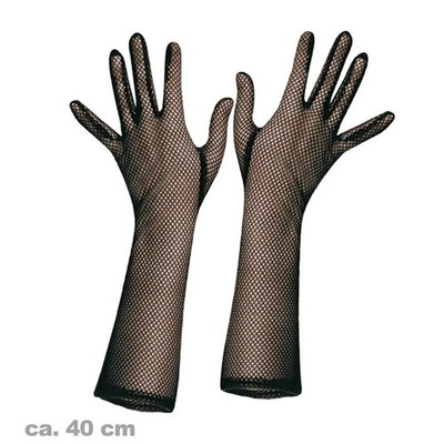 FRIES - Handschuhe Netz schwarz, 40 cm