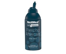 NeilMed NeilCleanse Piercing Aftercare, Fine Mist, 6.3 Fluid Fl Oz, Clear