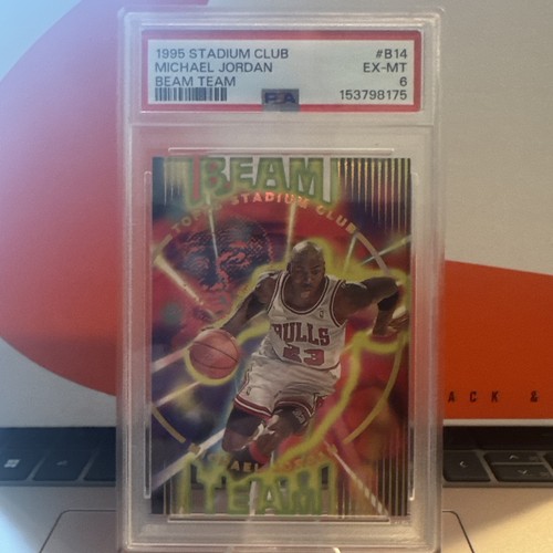 Michael Jordan #B14 1995 Stadium Club Beam Team card