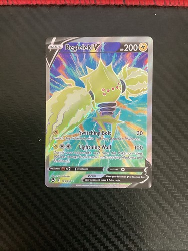 Regieleki V 175/195 Silver Tempest Ultra Rare NM Pokemon TCG