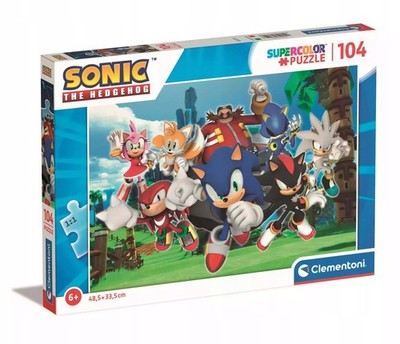 Clementoni Sonic the Hedgehog 104 Stück Puzzle für Kinder