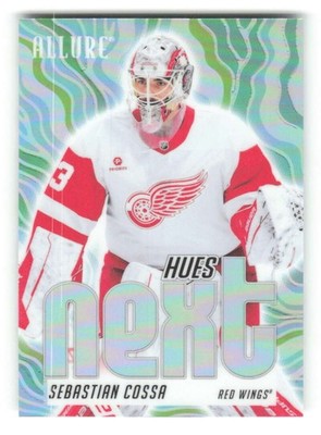 2025-26 Upper Deck Allure Hues Next? #HN-13 Sebastian Cossa Red Wings
