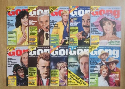 GONG TV Zeitschriften = AUSWAHL aus 1983