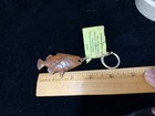 Vintage Small Hand Carved Hawaiian Fish Key Chain — photo 3