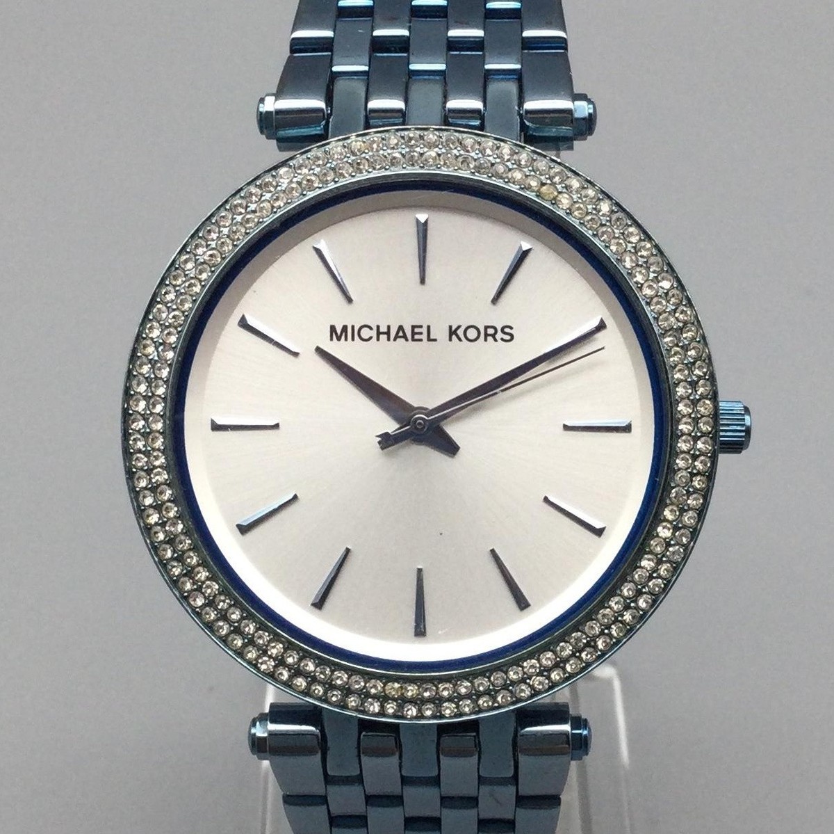 MICHAEL KORS 腕時計 NEW Michael Kors Oversized Layton Gold Glitz Crystal Women's Watch