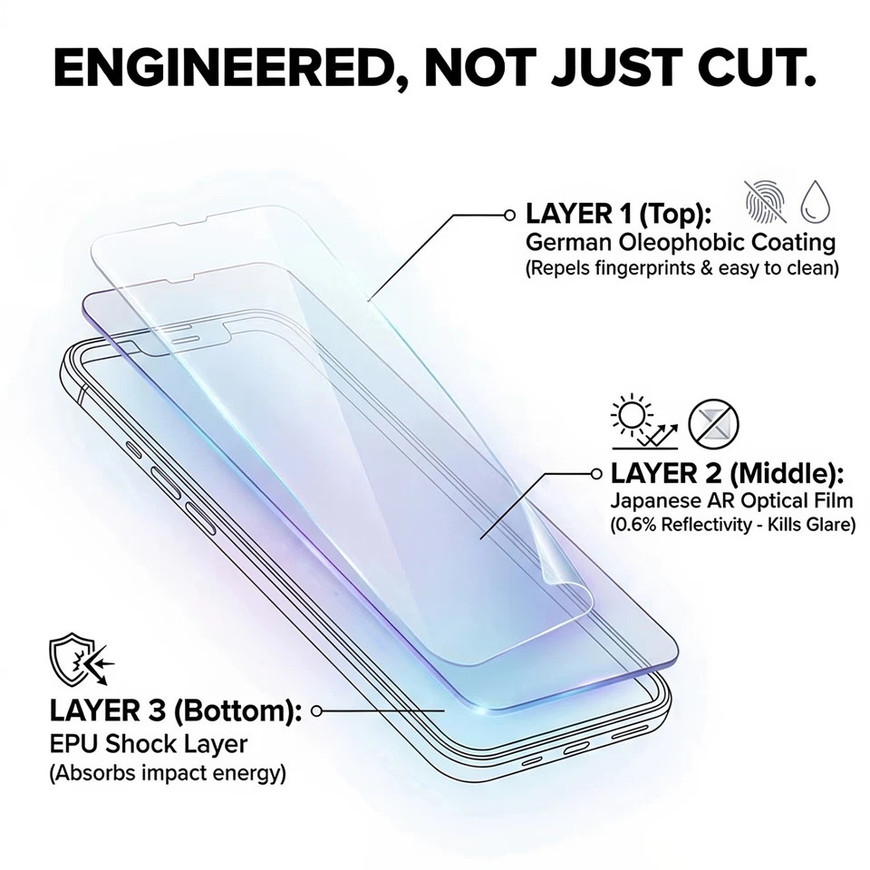 ARvue Premium Japanese AR Technology Screen Protector - Canon EOS (2-Pack) - Image 4 of 4