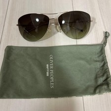 OLIVER PEOPLES STRUMMER Sunglasses green with Soft/Hard Case rare