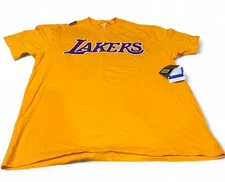 Unk Gold and Purple Lakers Short Sleeve Tee Men’s XL