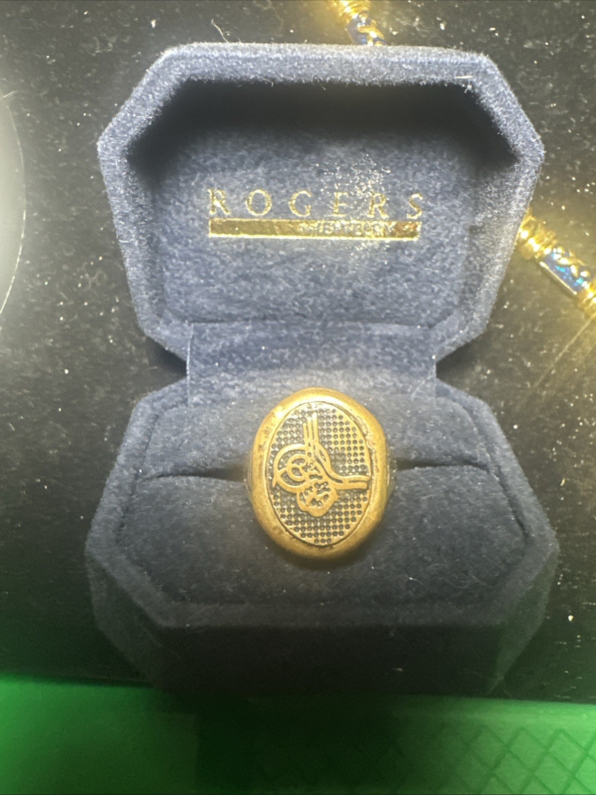 Man’s Middle Eastern Ring, Silver Size 9 Very Old… - image 1