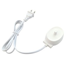 Inductive Charging Base Electric Toothbrush Charger Compatible with white