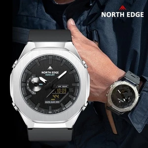 NORTH EDGE MERCURY Men's Military Watch Digital Sports Watches LED Wristwatch